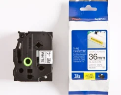 Tape BROTHER TZe-S261 36mm svart/vit