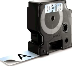 Tape DYMO D1 24mm svart på klar