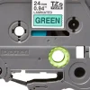 Tape 24mm TZe-751 svart på grön
