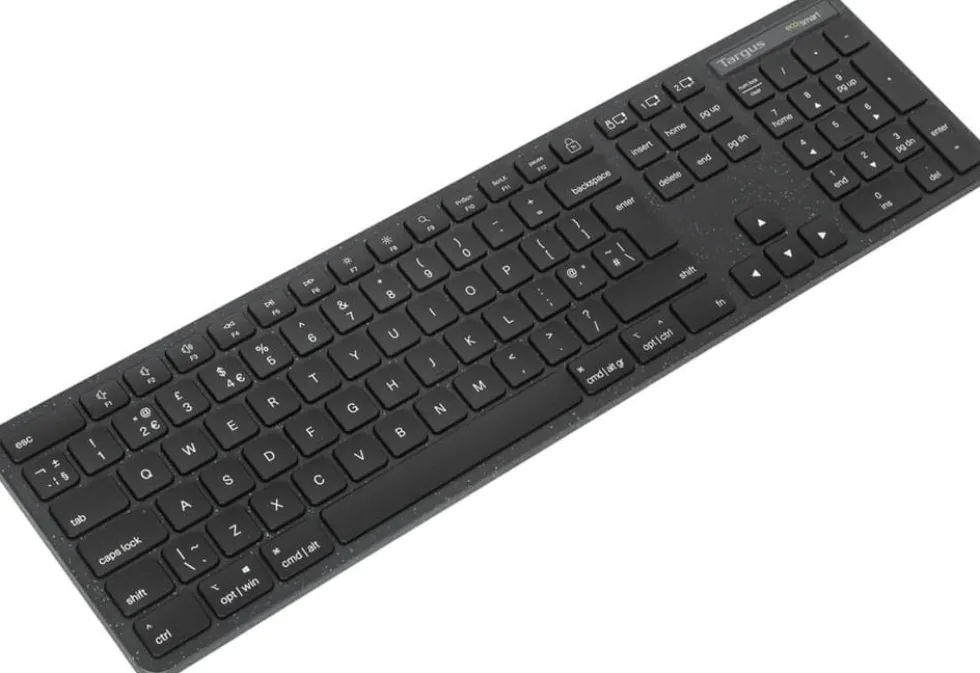 Targus EcoSmart - Tangentbord - full size - antimikrobiell