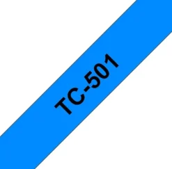 TC 12mm svart på blått