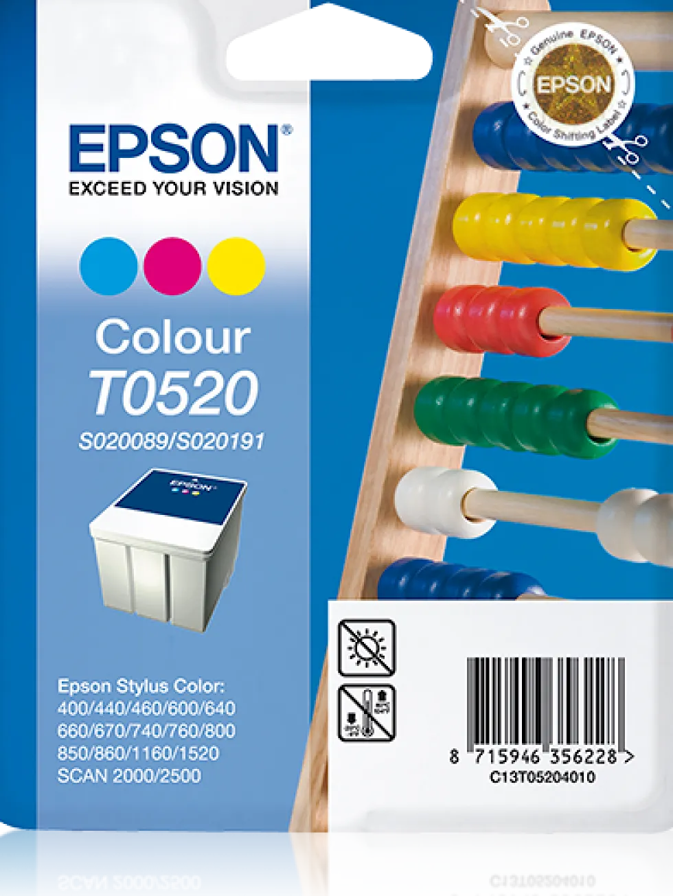 T052 3 Colour Ink Cartridge