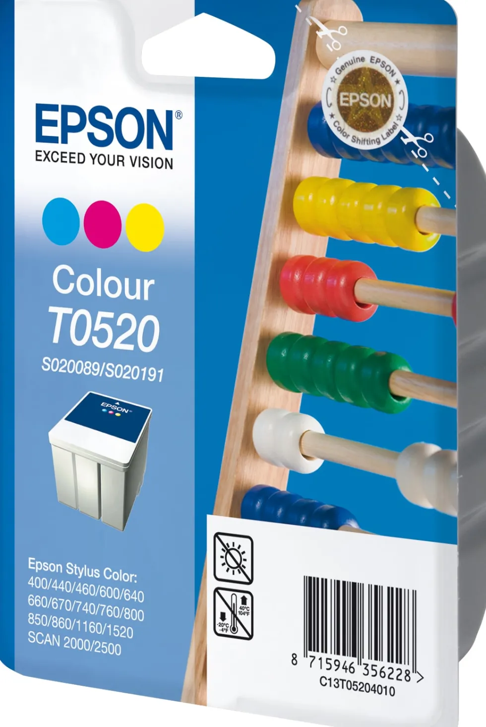 T052 3 Colour Ink Cartridge