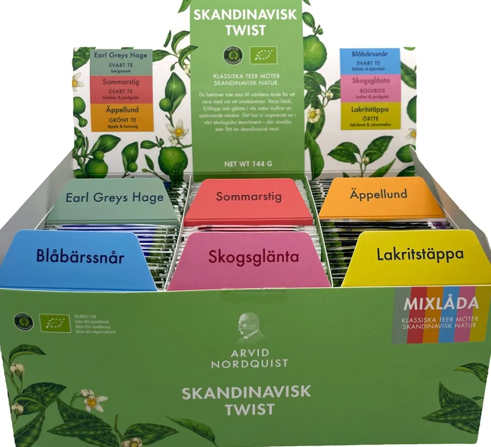 Te ARVID.N Sortimentslåda 6 smaker 90/fp