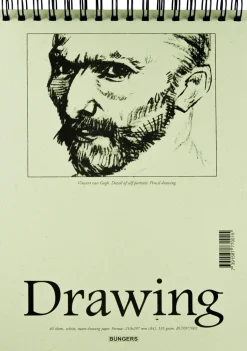 Teckningsblock A4 135g 40 blad