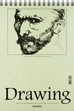 Teckningsblock A4 135g 40 blad