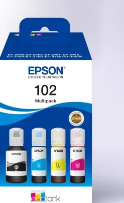 T102 EcoTank 4-colour Multipack