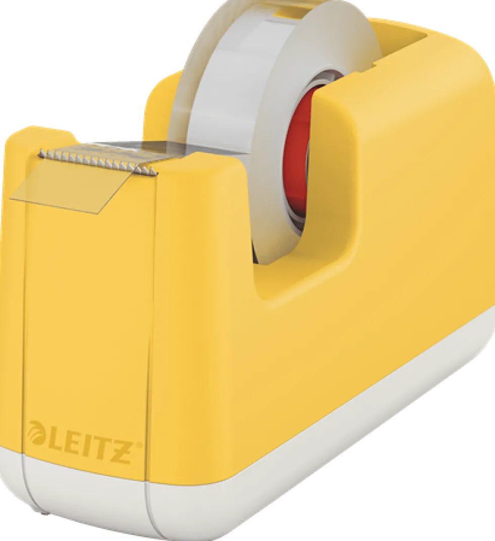 Tejpdispenser Leitz Cosy inkl. tejp Gul