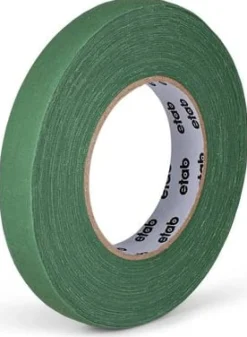 Tejp Textil Matt Grön, 19mm x 50m