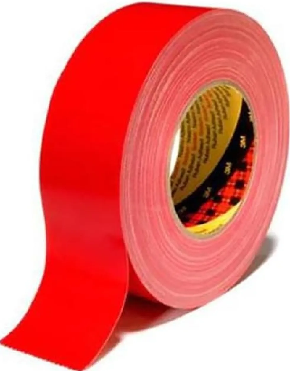 Tejp Textil Plastbelagd Röd, 25mm x 50m