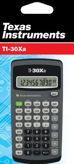 Teknisk Räknare Texas TI-30 XA, 149x76x13mm