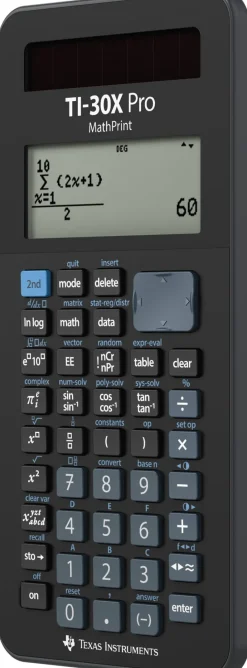 Teknisk räknare TEXAS TI-30X Pro Math