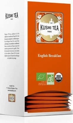 Te KUSMI Eko English Breakfast 25/fp