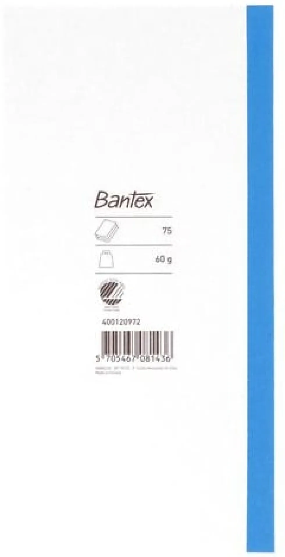 Telefonblock BANTEX 3-flik