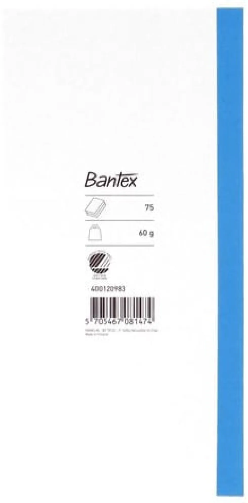 Telefonblock BANTEX 5-flik