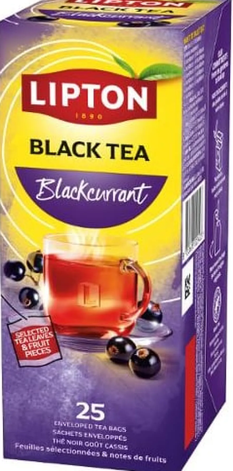 Te LIPTON påse Blackcurrant 25/fp