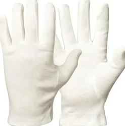 Textilhandske 0450 vit 26cm S 12/fp