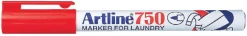 Textilpenna Artline 750 röd