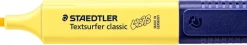 Textsurfer classic pastel sol gul