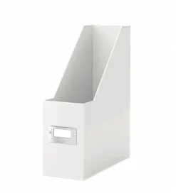 Tidskriftssamlare ClicknStore A4 vit