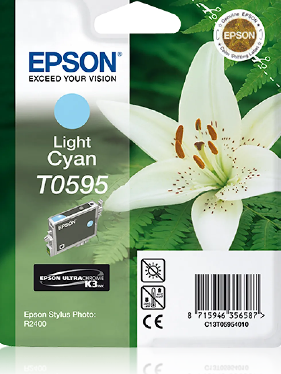 T0595 Light Cyan Cartridge