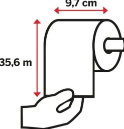 Toalettpapper KATRIN Plus 285 Soft 42/fp