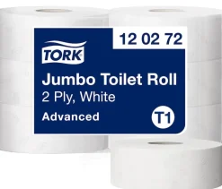 Toalettpapper TORK Jumbo Advanced T1, dekor, 2-lag, 360m, 6/fp