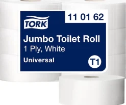 Toalettpapper TORK Jumbo Advanced T1, 1-lag, 500m, 6/fp