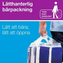Toalettpapper TORK T4 Premium, 3-lager, 21m, 8/FP