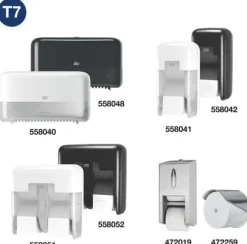 Toalettpapper TORK Uni T7 1-lag 24/krt