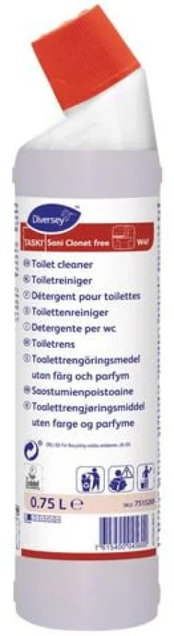 Toalettrengöring Taski Sani Clonet Free, 750ml