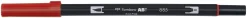 Tombow ABT Dual Brush 885 varmröd