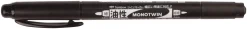 Tombow fineliner MONO twin pen 0,4/0,8 svart