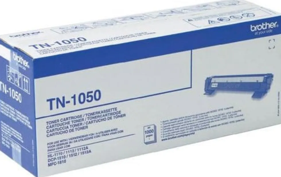 Toner BROTHER TN 1050 1K svart