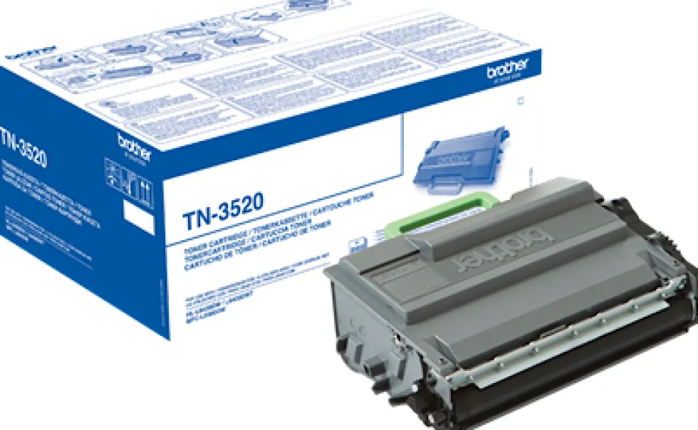 Toner BROTHER TN3520 Svart
