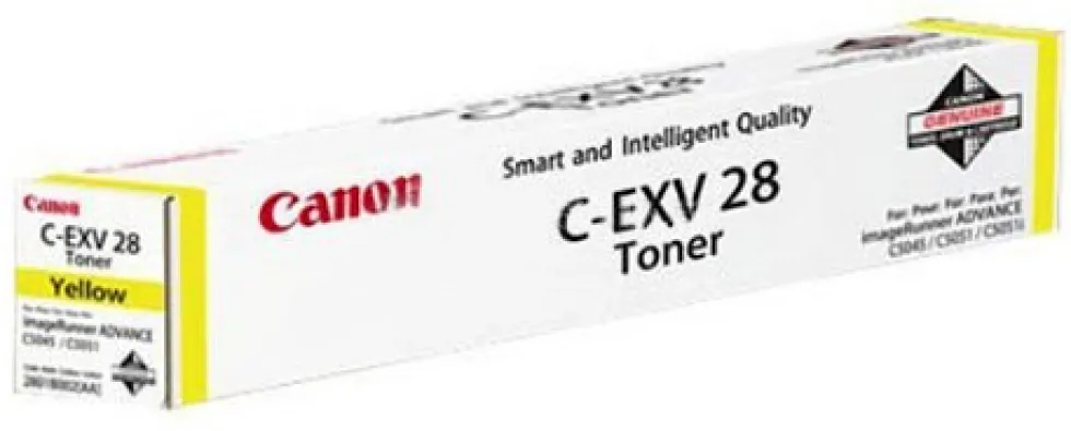 Toner CANON 2801B002 C-EXV28 gul