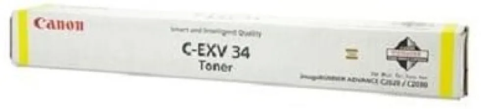 Toner CANON 3785B002 C-EXV34 gul