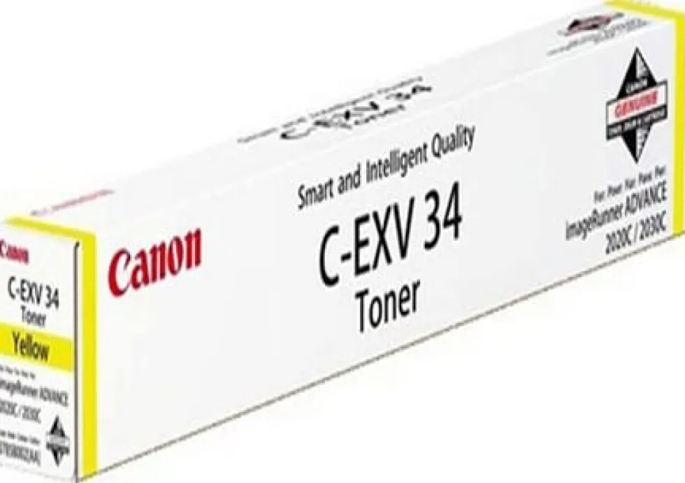 Toner CANON 3785B002 C-EXV34 gul