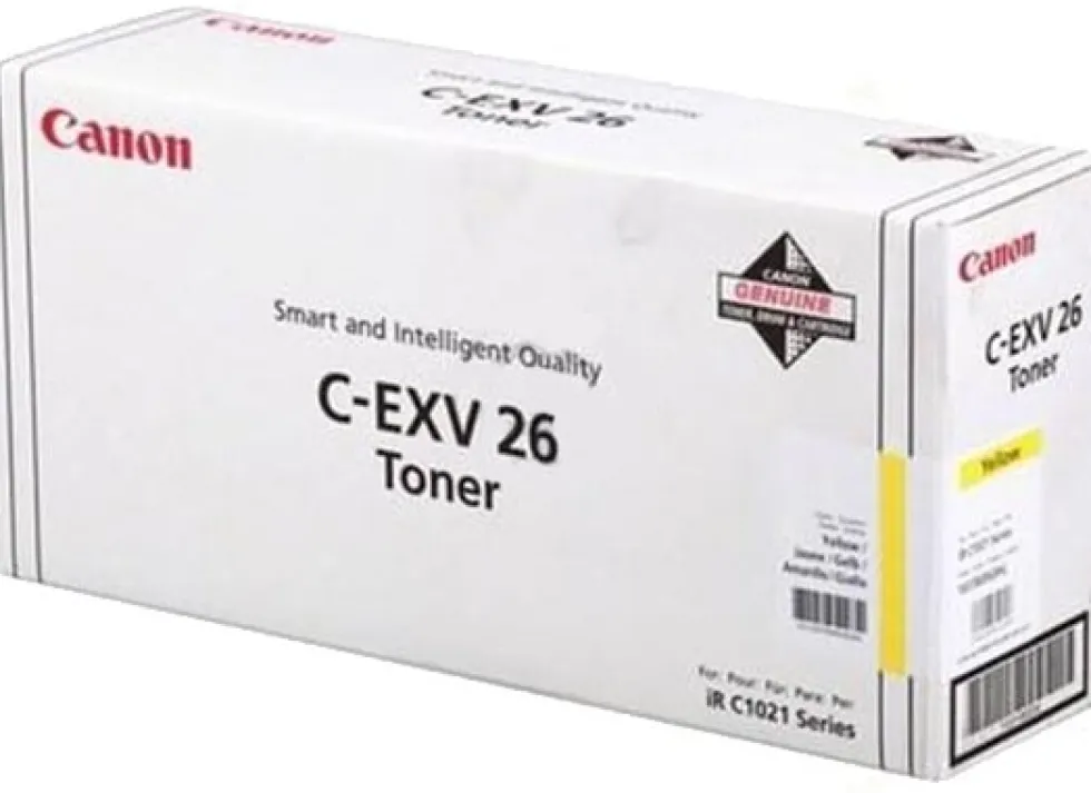 Toner CANON 1657B006 C-EXV26 6K gul