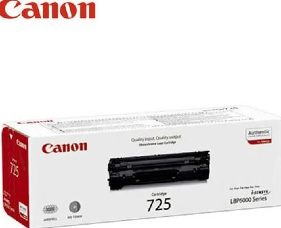 Toner CANON 3484B002 CRG725 1,6K svart