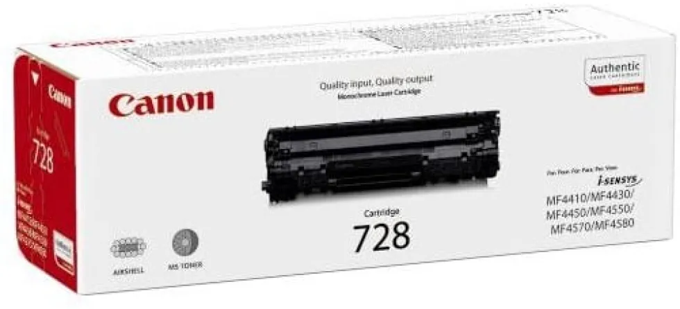 Toner CANON 3500B002 CRG728 2,1K svart