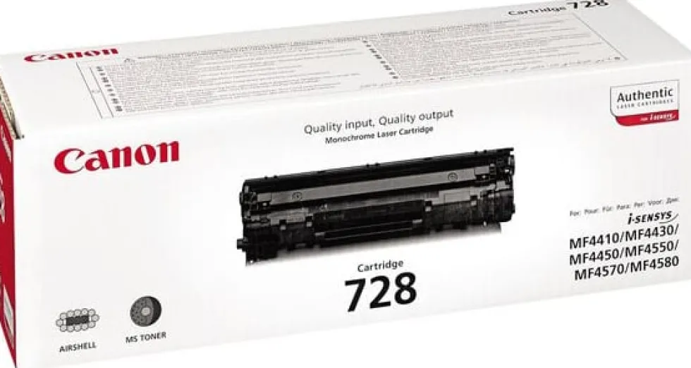 Toner CANON 3500B002 CRG728 2,1K svart