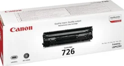Toner CANON 3483B002 CRG726 2,1K svart