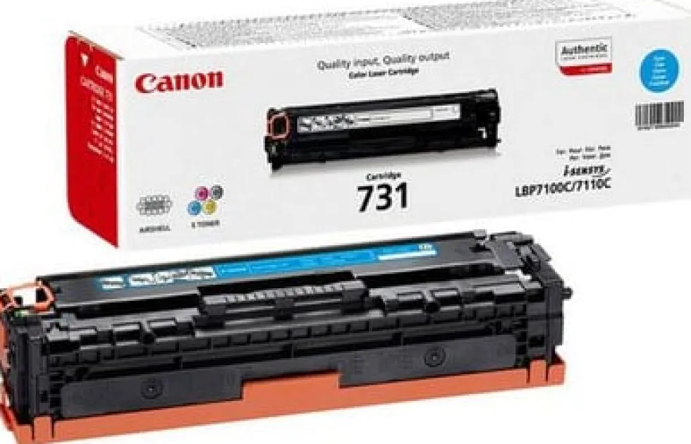 Toner CANON 6271B002 731 1,5K cyan