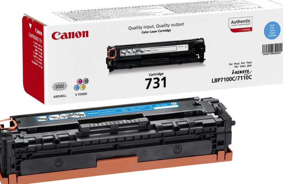 Toner CANON 6271B002 731 1,5K cyan