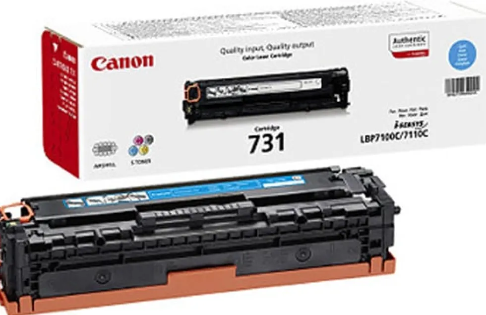 Toner CANON 6271B002 731 1,5K cyan