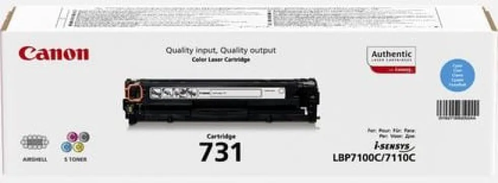 Toner CANON 6271B002 731 1,5K cyan