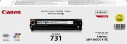 Toner CANON 6269B002 731 1,5K gul