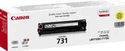 Toner CANON 6269B002 731 1,5K gul
