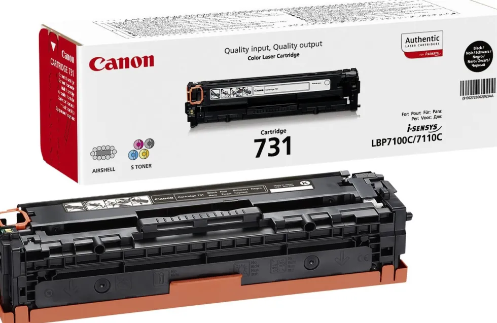 Toner CANON 6272B002 731 1,4K svart